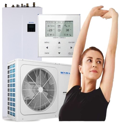 Zdjęcie oferty: POMPA CIEPŁA SEVRA ECOS HEAT 16kW ZASOBNIK 240L