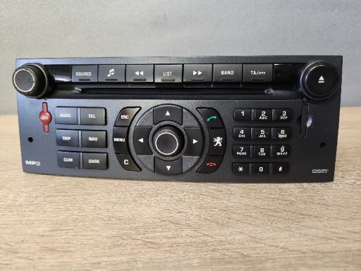 Zdjęcie oferty: Radio PEUGEOT 407 Navi MP3 GSM RT3 N3