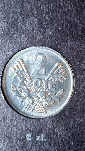 Zdjęcie oferty: 2 zł 1970 r, piękny stan, bez obiegu