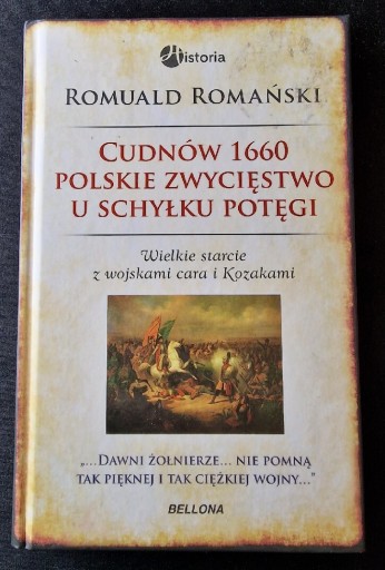 Zdjęcie oferty: Cudnów 1660 polskie zwycięstwo u schyłku potęgi 