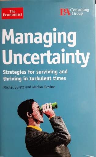 Zdjęcie oferty: M.Syrett, M.Devine - Managing uncertainty