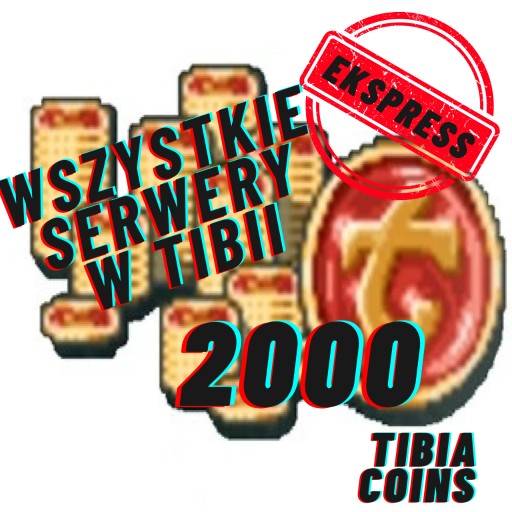 Zdjęcie oferty: 2000 TIBIA COINS 2000 TC TIBIA EKSPRESS