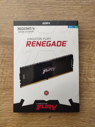 Zdjęcie oferty: Pamięć RAM DDR4 Kingston Fury 32GB (2x16GB). Nowa.