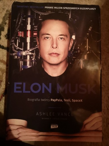 Zdjęcie oferty: Ashlee Vance Elon Musk Biografia 