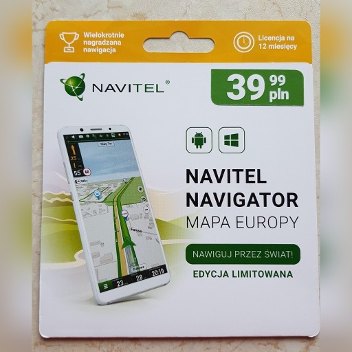 Zdjęcie oferty: nawigacja mapa europy navitel navigator 12m