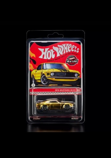 Zdjęcie oferty: Hot Wheels 1970 FORD Mustang BOSS 302 Red Line Club RLC NAJSZYBSZA WYSYŁKA