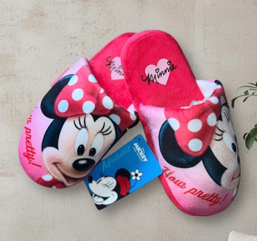 Zdjęcie oferty: Kapcie Bambosze Obuwie domowe  Myszka Minnie 30-31