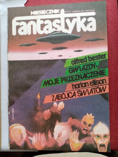 Zdjęcie oferty: m-cznik "Fantastyka" nr. 8/83
