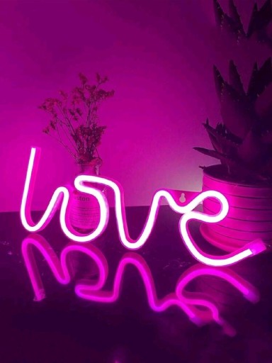 Zdjęcie oferty: Led/neon na ściane, napis love