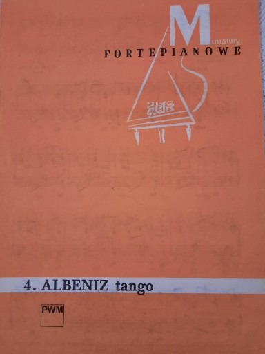 Zdjęcie oferty: Albeniz - Tango, na fortepian