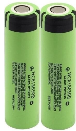 Zdjęcie oferty: 2x Akumulator Li-ion Panasonic NCR18650B 3400 mAh