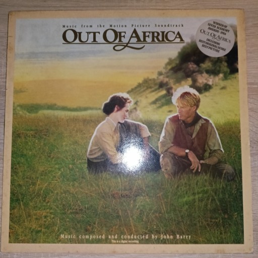 Zdjęcie oferty: JOHN BARRY - OUT OF AFRICA /LP MCF 3310, UK, 1986 