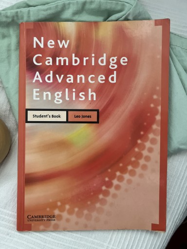 Zdjęcie oferty: New Cambridge Advanced English podręcznik 