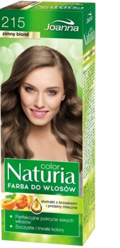 Zdjęcie oferty: Farba do włosów Naturia zimny blond 215