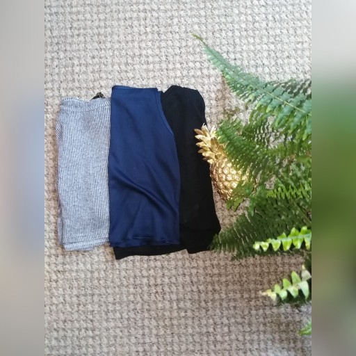 Zdjęcie oferty: CROP TOPY 3 pary MODNE