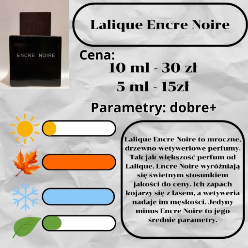 Zdjęcie oferty: Encre Noire 5 ml