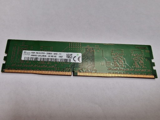 Zdjęcie oferty: Pamięć RAM DDR4 SK Hynix 2666 MHz 4GB