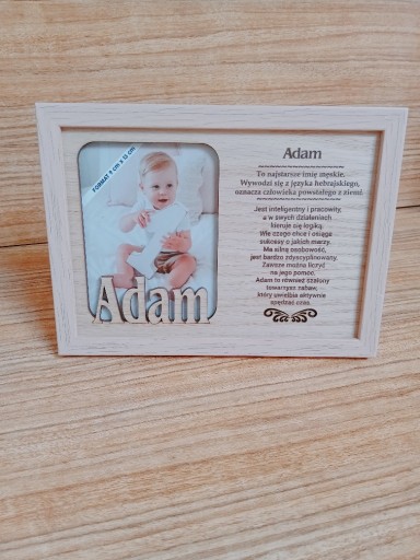 Zdjęcie oferty: Ramka na zdjęcie dziecko Adam 