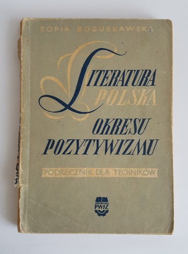 Zdjęcie oferty: Literatura polska - pozytywizm; stan DB-