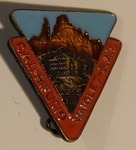 Zdjęcie oferty: Odznaka Dolomity schronisko Vaiolet
