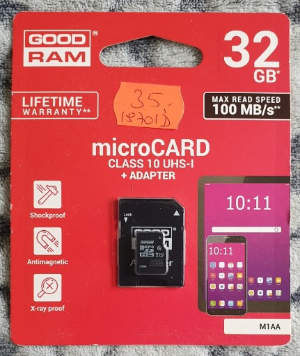 Zdjęcie oferty: Karta pamięci micro SD HC 32GB