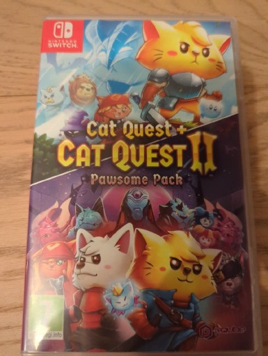 Zdjęcie oferty: Cat Quest + Cat Quest II Pawsome Pack Nintendo Switch