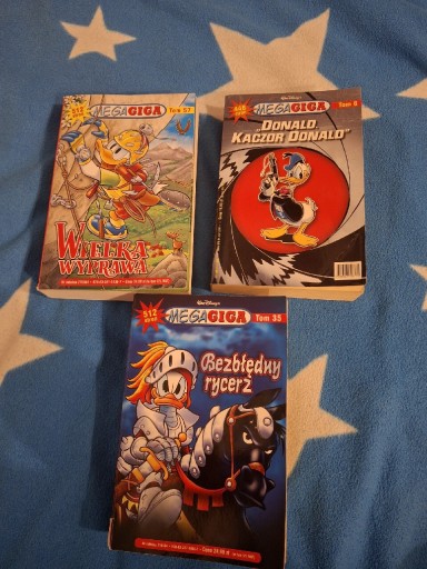 Zdjęcie oferty: Zestaw komiksów Mega Giga 3 szt