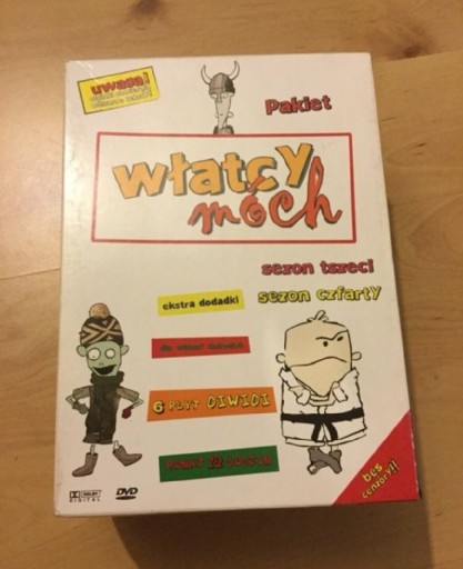 Zdjęcie oferty: Włatcy móch kolekcja dvd sezon trzeci czwarty