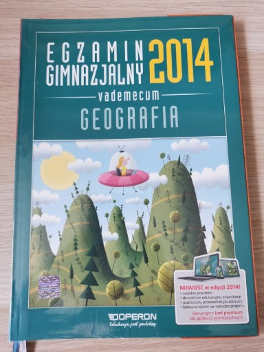 Zdjęcie oferty: Vademecum operon Geografia 2014 egzamin gimnazjaln