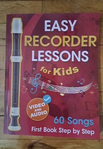 Zdjęcie oferty: Easy recorder lessons for kids flet prosty