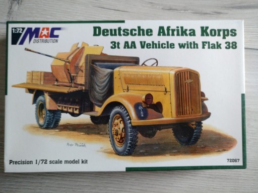 Zdjęcie oferty: 3t AA Vehicle + Flak 38 Mac Distribution 72067