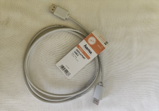 Zdjęcie oferty: Kabel DisplayPort - DisplayPort HAMA 1.5 m