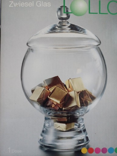 Zdjęcie oferty: Szklany pojemnik na cukierki