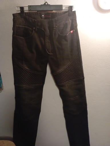 Zdjęcie oferty: Spodnie motocyklowe Jeansowe SPYKE, czarne, roz 30