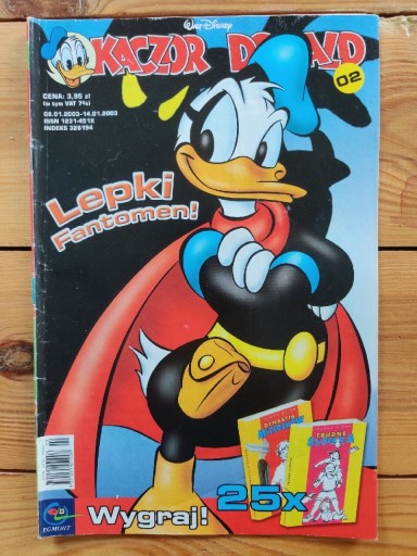 Zdjęcie oferty: Komiks Kaczor Donald nr 2 2003 r.