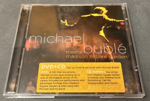 Zdjęcie oferty: Michael Buble - Meets Madison Square Garden CD+DVD