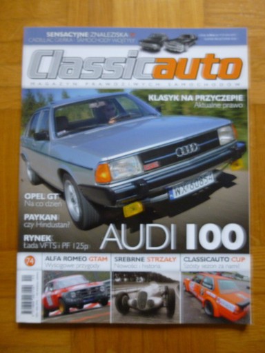 Zdjęcie oferty: Classicauto 11/2012 nr 74