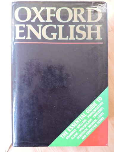 Zdjęcie oferty: Oxford English a Guide to the Language
