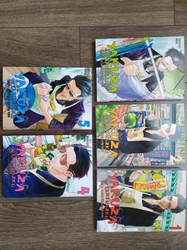 Zdjęcie oferty: Yakuza w fartuszku - Kousuke Oono - tomy 1-5