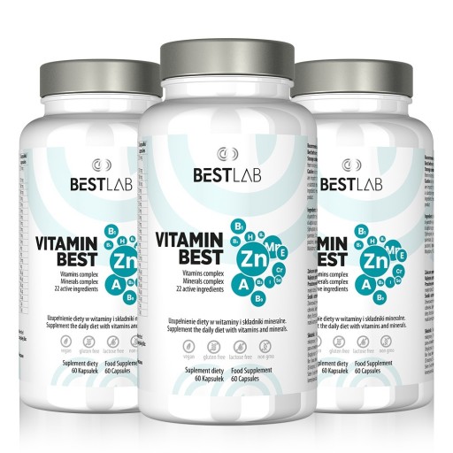 Zdjęcie oferty: VitaMinBest - zestaw 3 szt KOMPLEX WITAMIN