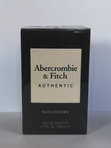 Zdjęcie oferty: Abercrombie&Fitch Authentic man EDT 50 ml