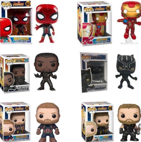 Zdjęcie oferty: Figurki MARVEL Avengers POP!