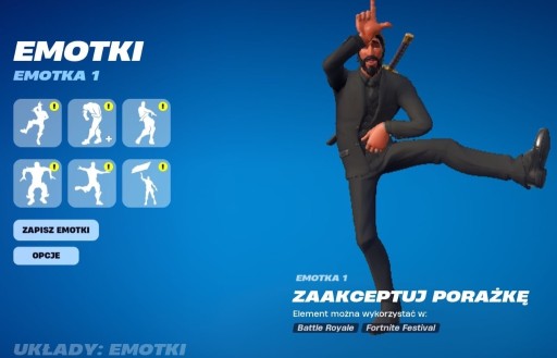 Zdjęcie oferty: KONTO FORTNITE FA RZADKIE SKINY[Johny, Take the L]