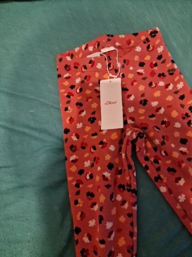 Zdjęcie oferty: Legginsy dziecięce s.Oliver ocieplane 128