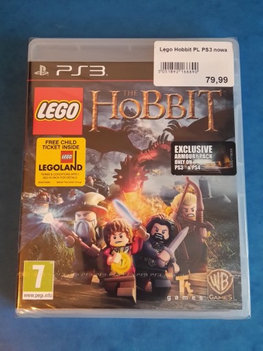 Zdjęcie oferty: Lego The Hobbit PS3 Folia Nowa