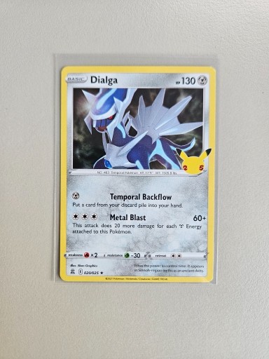 Zdjęcie oferty: Pokemon Dialga 020/025 Celebrations Holo