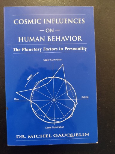 Zdjęcie oferty: Cosmic influences on human behaviour - Gauquelin