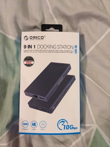 Zdjęcie oferty: Orico Stacja dokująca 9w1 z obudową M.2 SSD NVMe