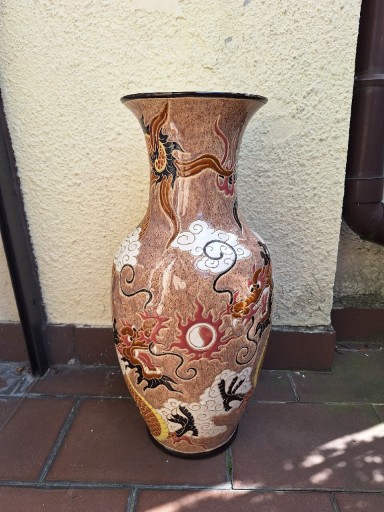 Zdjęcie oferty: Duży chiński wazon waza ceramiczna unikatowa 