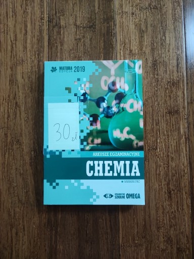 Zdjęcie oferty: Chemia Arkusze egzaminacyjne 2019 Omega